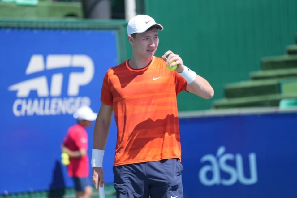 Бейбит Жукаев выиграл «казахстанское дерби» на ATP Challenger 50 в Астане