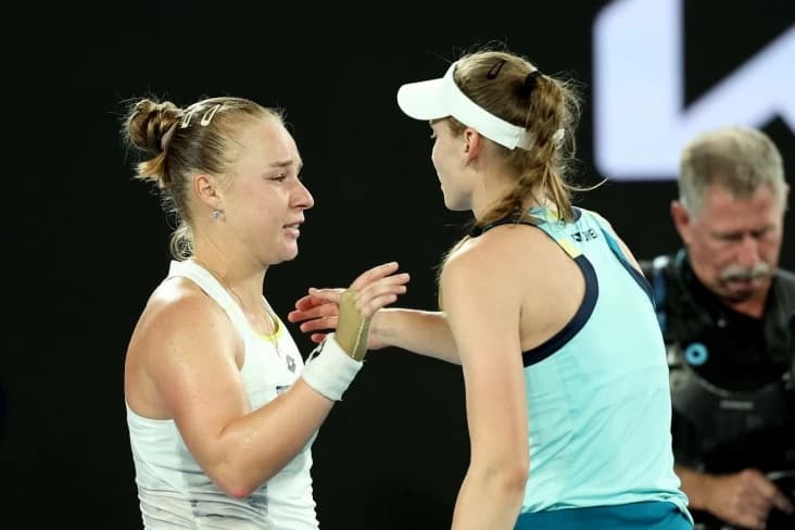 Рыбакинаның матчы Australian Open турнирінде үздік деп танылды