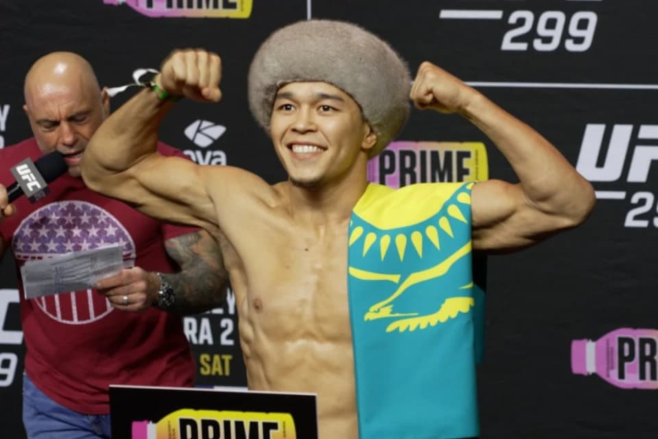 Алмабаев – первый казахстанец в мейн-ивенте турнира UFC