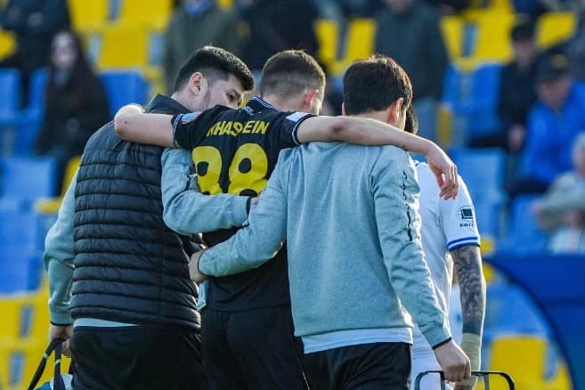 Мади Хасейн выбыл надолго из-за травмы колена
