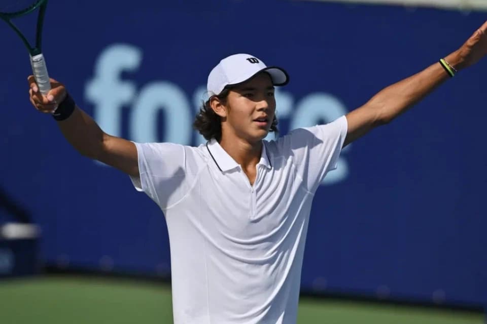 Амир Омарханов впервые в карьере пробился в полуфинал турнира серии ITF M25 (видео)