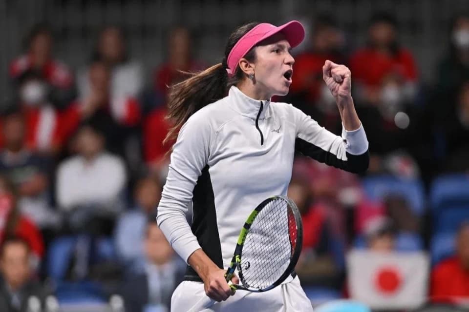 Анна Данилина вышла в четвертьфинал турнира в Дохе