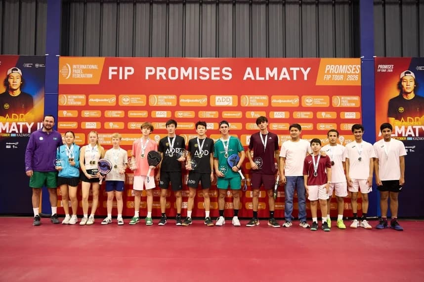 Қазақстандық спортшылар FIP Promises Almaty II турнирінде үш чемпиондық атақ жеңіп алды