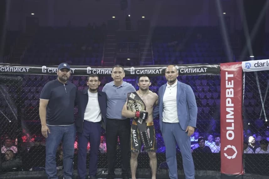 Дастан Амангелді NAIZA чемпиондық белдігін қорғап қалды