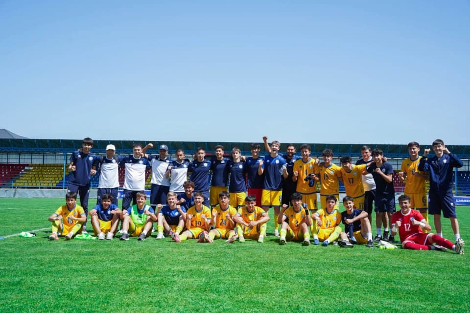 Сборная Казахстана U16 стартовала на турнире в Шымкенте с победы
