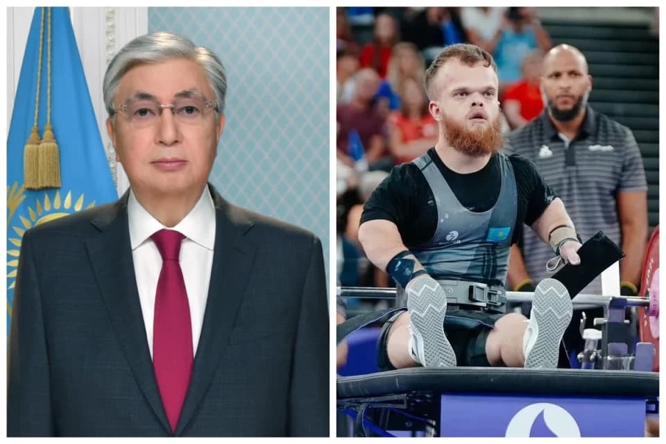 Тоқаев Паралимпиададан чемпион атанған Давид Дегтяревті құттықтады