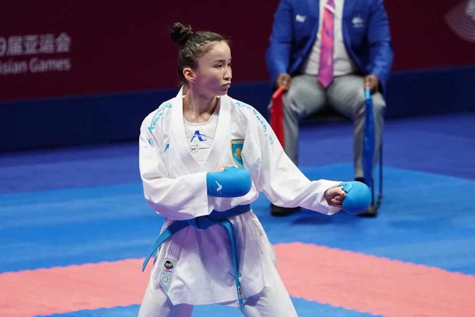 Казахстанская каратистка возглавила мировой рейтинг