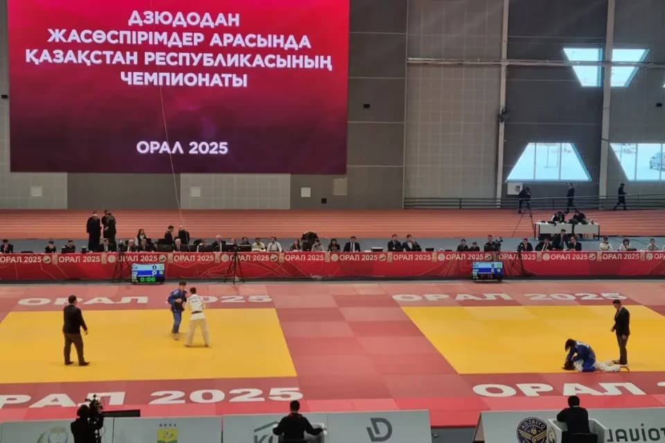 Оралда дзюдодан жасөспірімдер арасында Қазақстан чемпионаты басталды