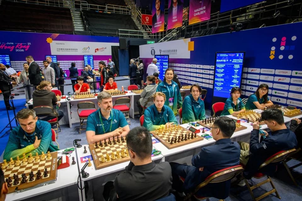 Barys обыграла команду Магнуса Карлсена на командном чемпионате мира по рапиду в Гонконге