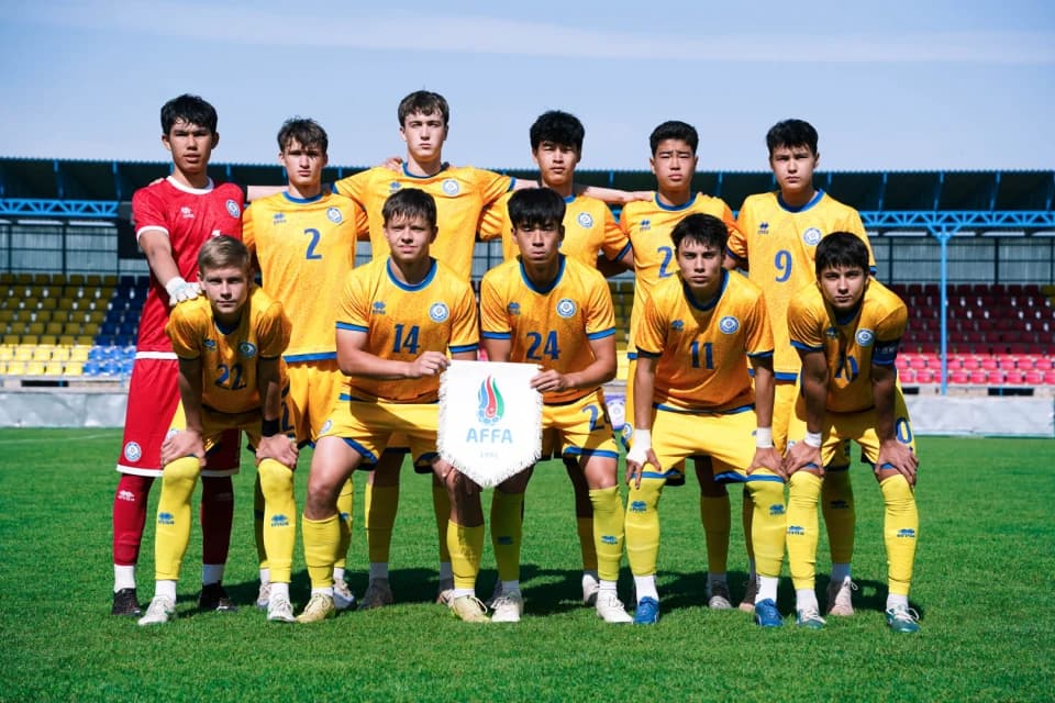 Қазақстан U16 құрамасының Қырғызстанға қарсы жолдастық кездесулерге арналған ойыншылар тізімі