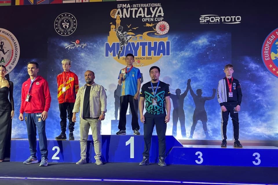 Antalya Open Cup – 2026: Қазақстан тайбоксшылары 20 алтын медаль жеңіп алды