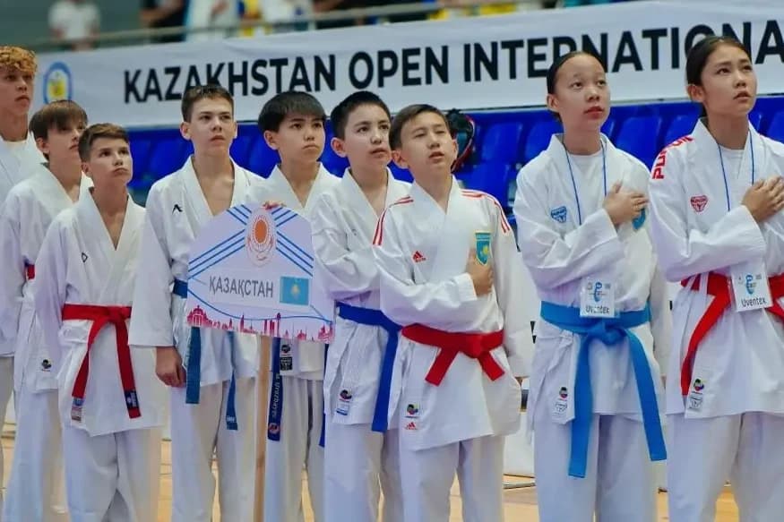 Kazakhstan Open-2024: Астанада 800 спортшы каратэден бақ сынап жатыр