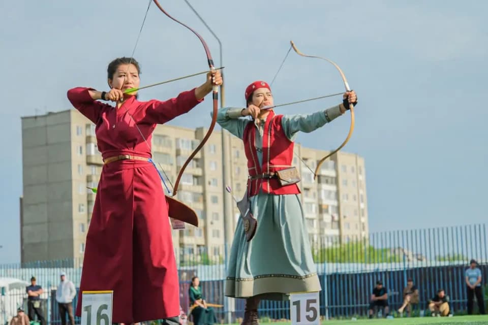 Көшпенділер ойындары: Әлемнің 35 елінен келетін садақшылар қазақстандық өнімді пайдаланады