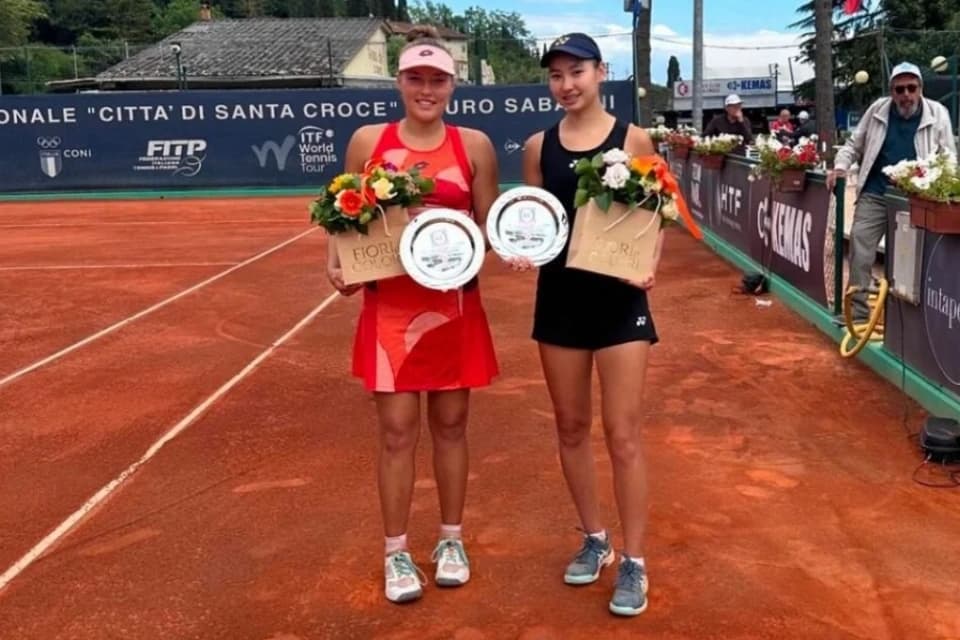 Соня Жиенбаева и Асылжан Арыстанбекова выиграли второй совместный титул ITF в парном разряде