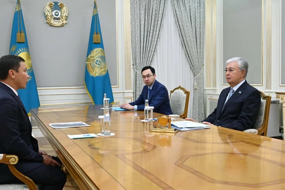 Қасым-Жомарт Тоқаев Геннадий Головкинді қабылдады