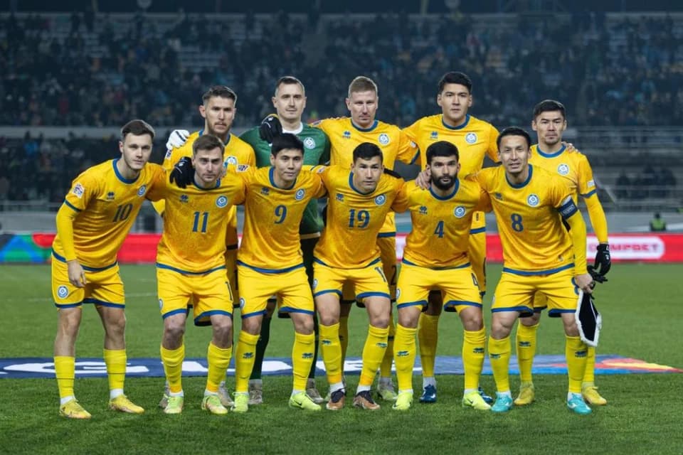 Сборная Казахстана опустилась на 110-е место в обновленном рейтинге ФИФА