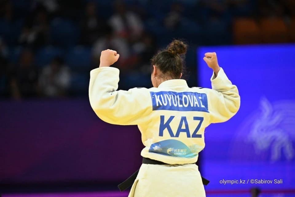 Эсмигуль Куюлова завоевала бронзовую медаль чемпионата Азии по дзюдо