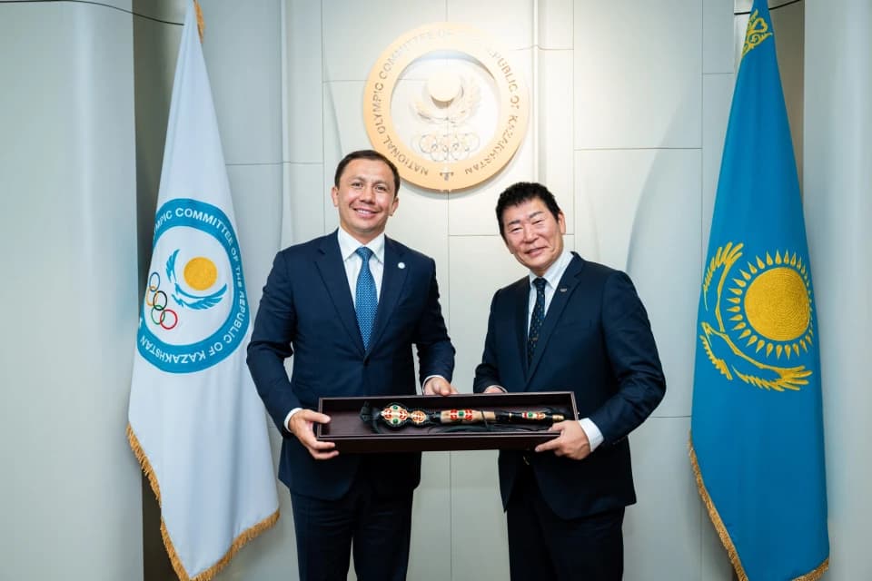 НОК Казахстана провел встречу с руководством World Gymnastics и Asian Gymnastics Union