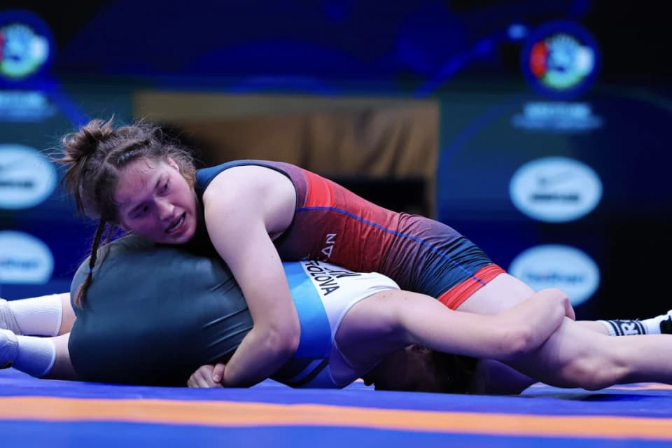 Сборная Казахстана по борьбе завоевала две медали  чемпионата мира