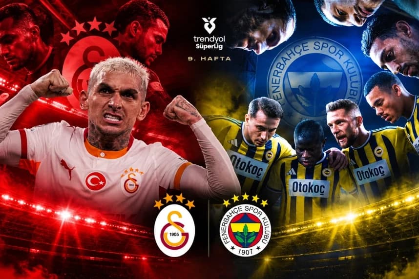 Ыстамбұлдың үлкен дербиі: «Галатасарай» – «Фенербахче» матчының трансляциясы