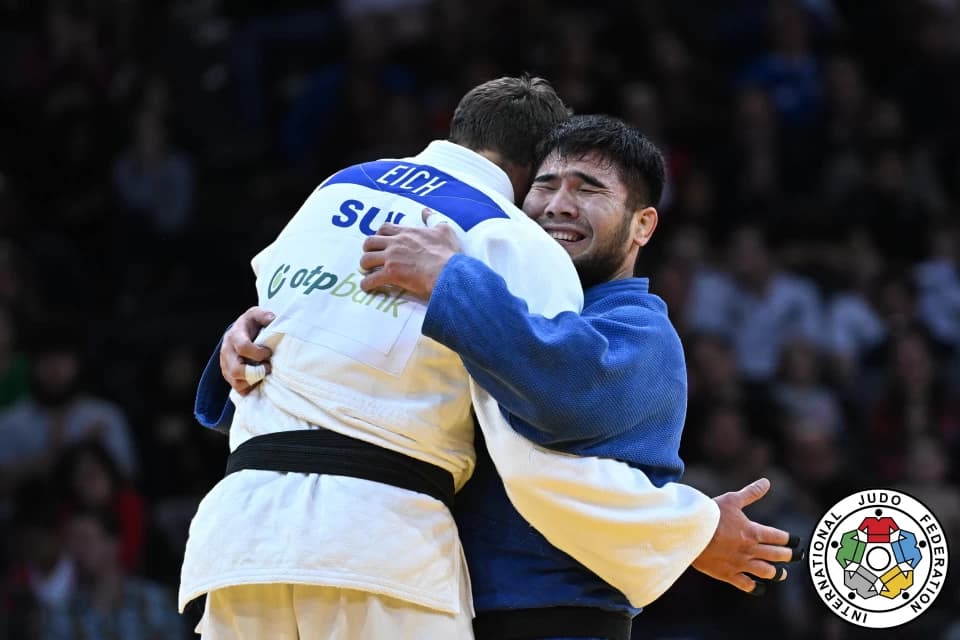 Казахстанец Шархан завоевал «бронзу» на Grand Slam в Париже по дзюдо