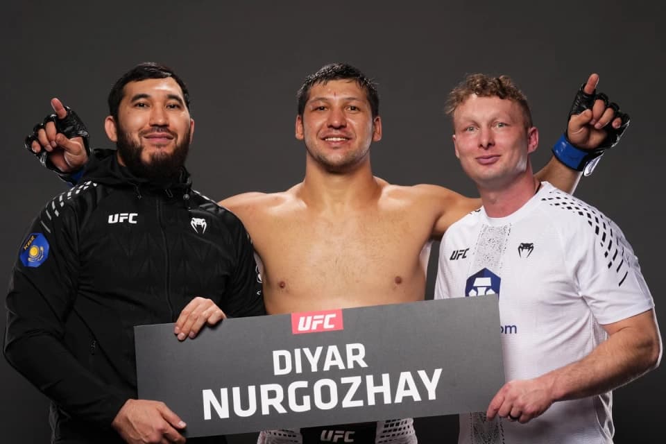 Дияр Нургожай одержал первую победу в UFC