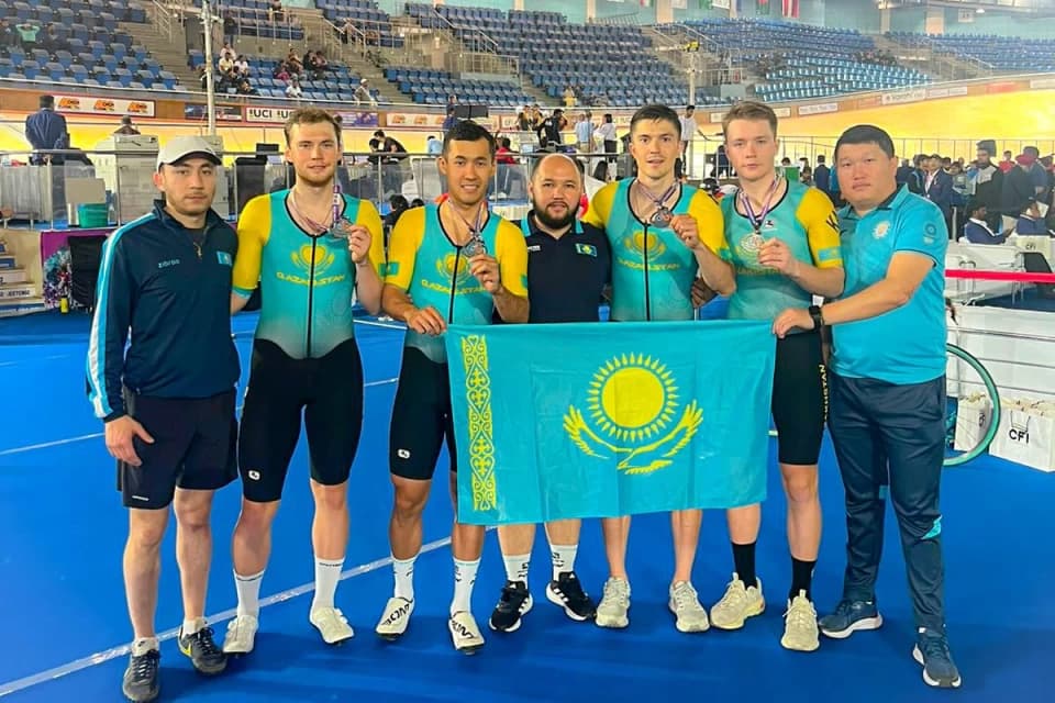 Казахстанские велосипедисты завоевали медали на чемпионате Азии