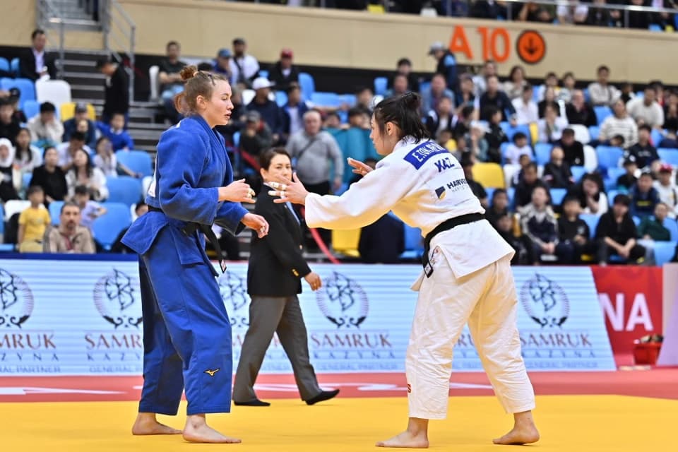 Ряд казахстанских дзюдоистов проиграли в 1/8 финала Grand Slam в Астане