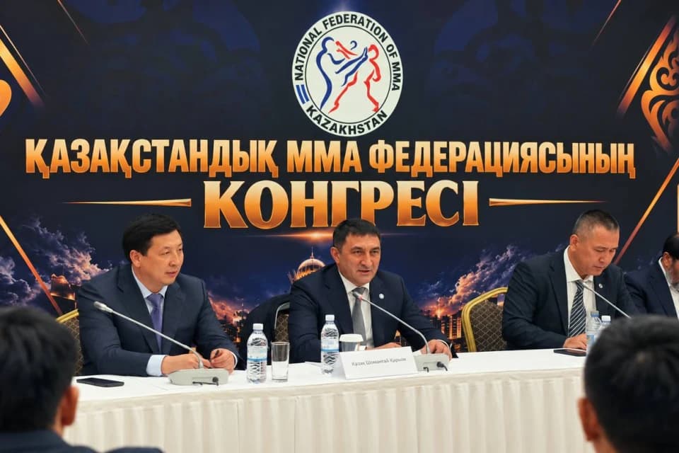 Состоялся первый конгресс Национальной федерации ММА Казахстана