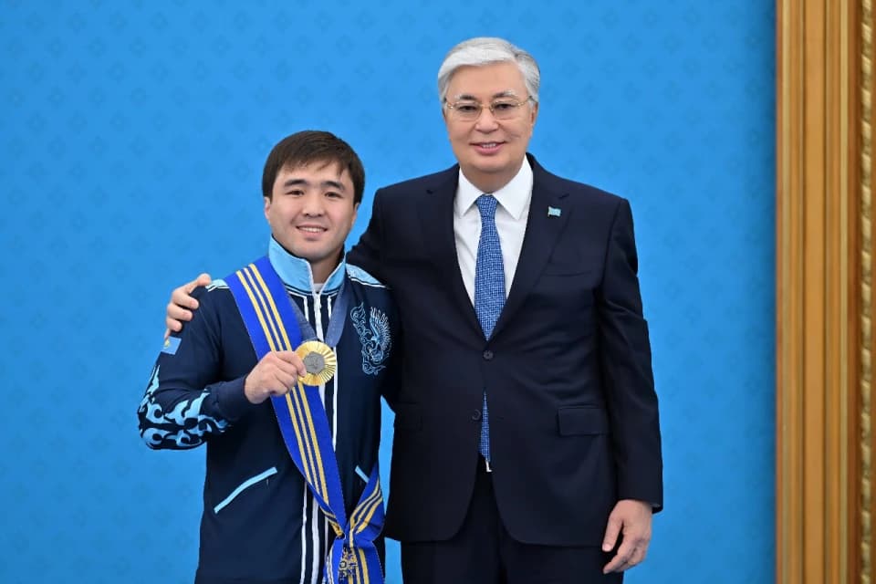 Касым-Жомарт Токаев отметил успехи олимпийцев на играх в Париже