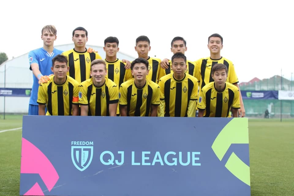 «Кайрат U17» вышел на чистое первое место в QJL (видео)