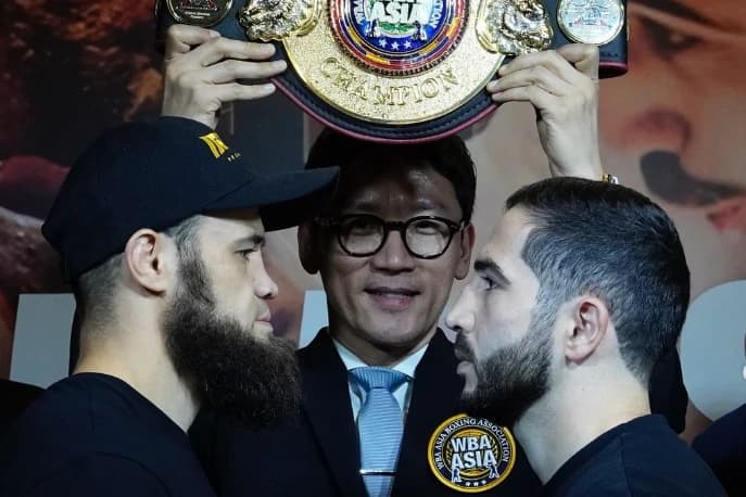 Руслан Мадиев – обладатель пояса чемпиона Азии по версии WBA