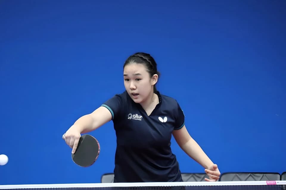 Настольный теннис: Жания Бекмухамбетова завоевала "бронзу" WTT Youth Contender в Таиланде