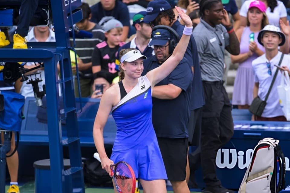 Елена Рыбакина вышла в третий раунд US Open!