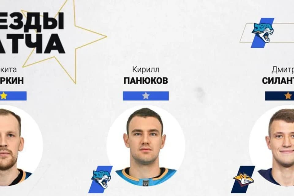 Қос қазақтандық хоккейші матч үздігі атанды