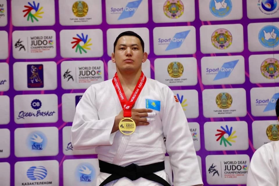 Тоқтарбек Айдарбек - сурдо дзюдодан әлем чемпионы