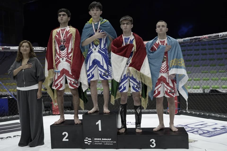 Сборная Казахстана в 11 раз подряд выиграла командный зачет на Чемпионате Азии по ММА