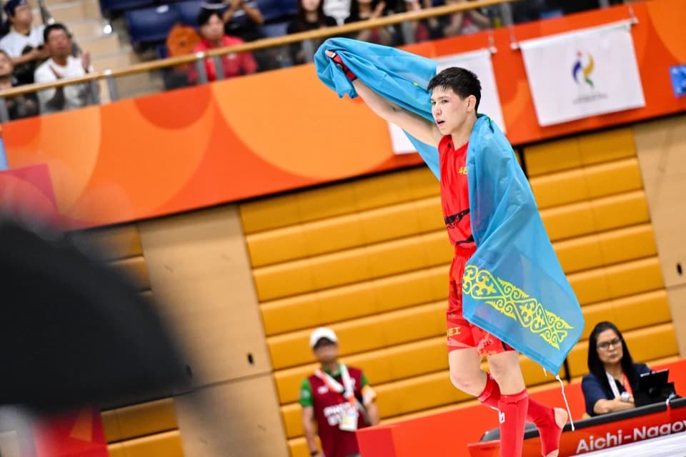 Қадырбек Шынбаев аралас жекпе-жектен Азия ойындарының чемпионы атанды