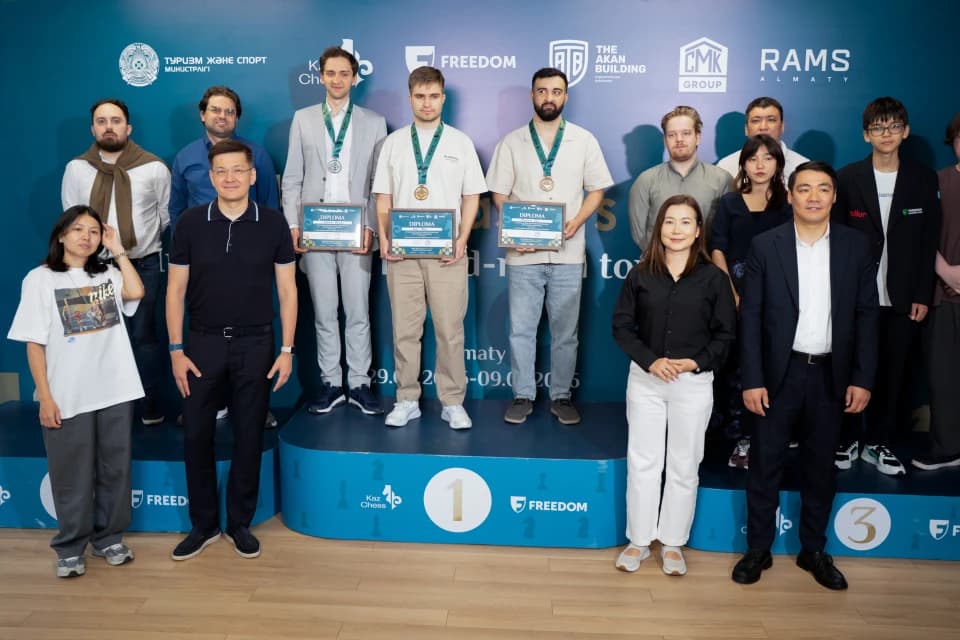 KazChess Masters Almaty 2026: объявлены победитель и призеры