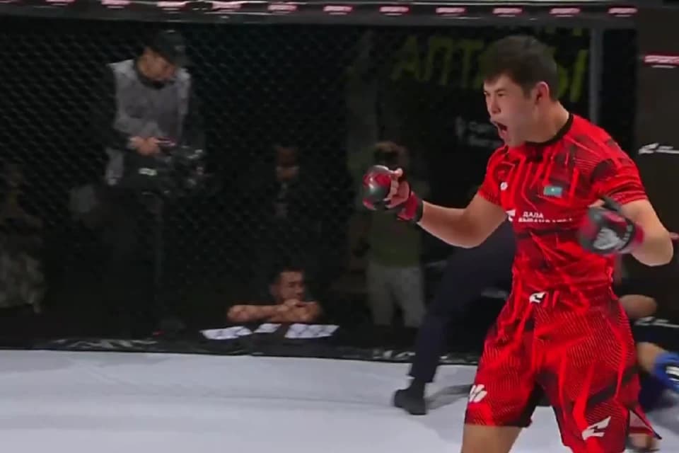 Осер Диас одержал разгромную победу и стал чемпионом РК по ММА