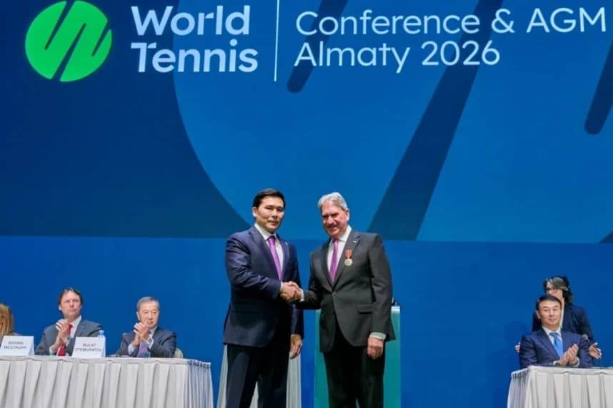 World Tennis президенті Дэвид Хаггерти II дәрежелі «Достық» орденімен марапатталды