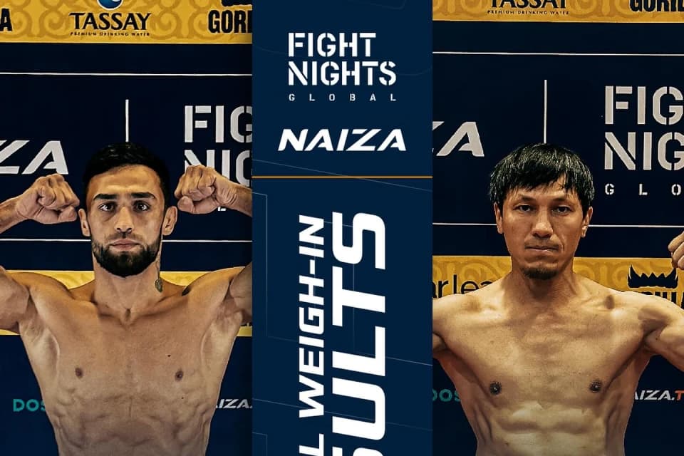 Еще одна замену в бою Гасанзаде на турнире NAIZA и Fight Night