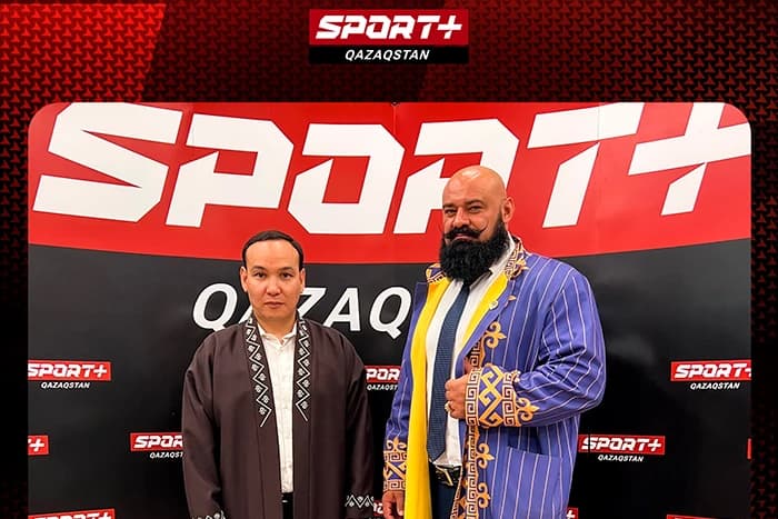 Сергей Цырульников - Sport Plus Qazaqstan телеарнасының елшісі