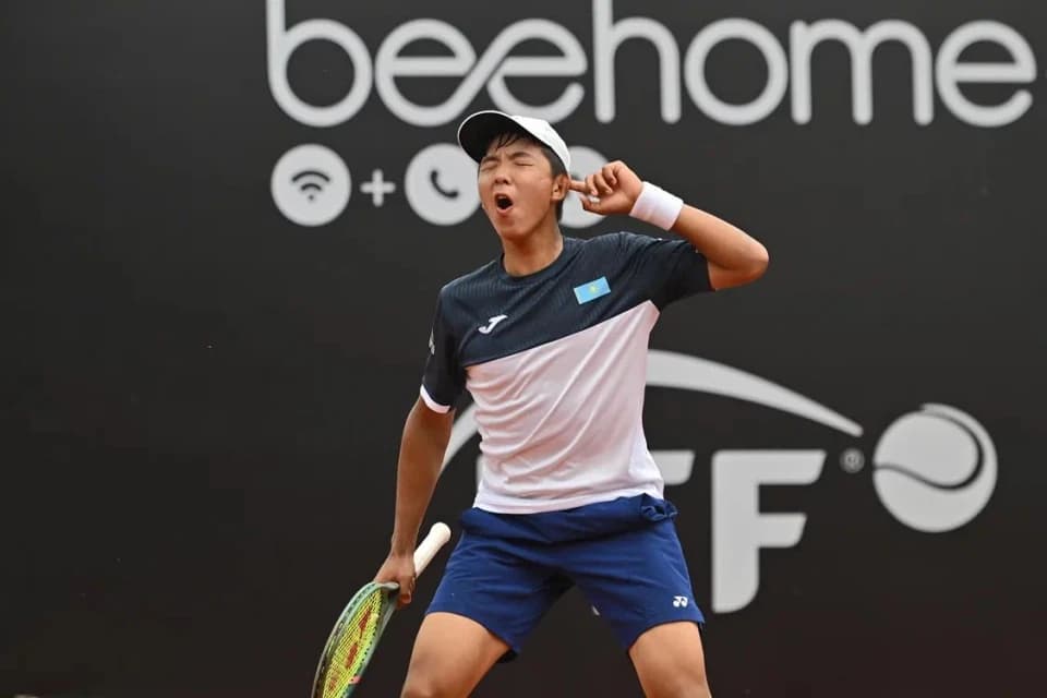 Сборная Казахстана в первые в истории вышла в финал отбора Juniors Davis Cup