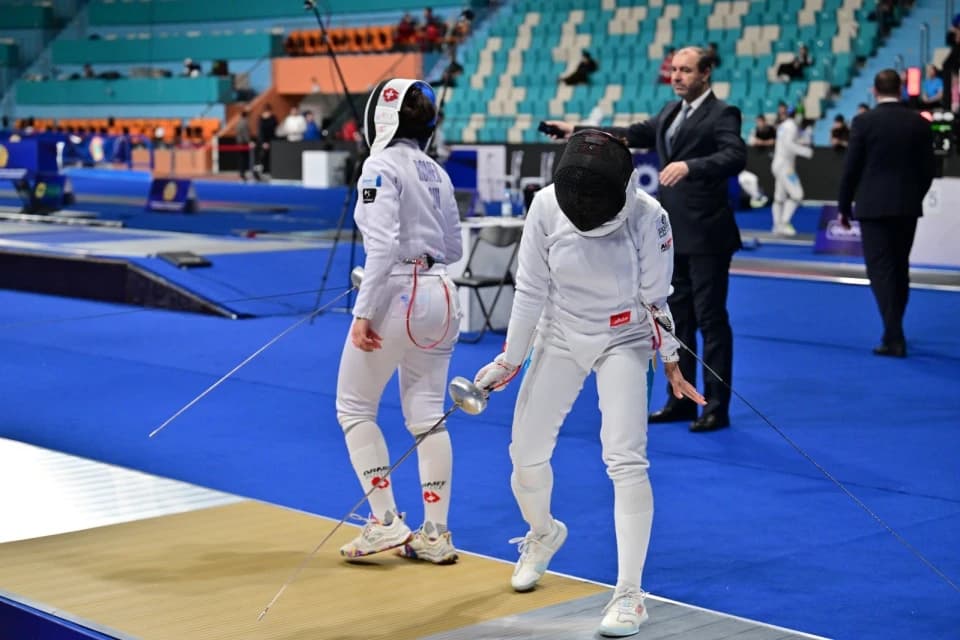 Қазақстан құрамасы семсерлесуден Азия чемпионатының жартылай финалына шықты