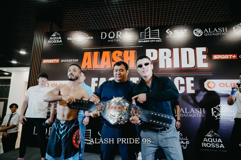Санжар Адилов нокаутировал бразильца Шавьера и отстоял титул чемпиона Alash Pride