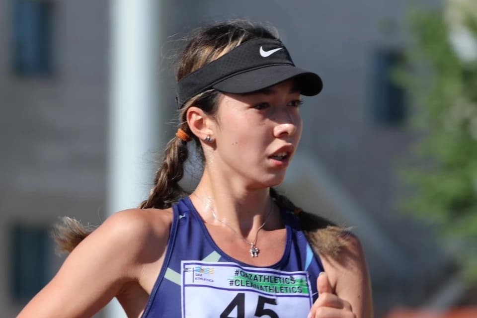 Казахстанка выиграла медаль чемпионата Азии по ходьбе