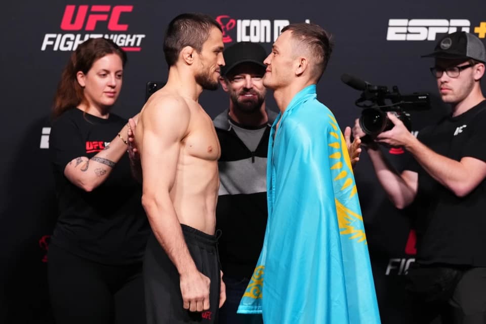 Алмахан сделал вес перед дебютом в UFC