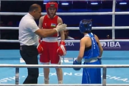 Казахстанская боксер уступила спортсменке из Узбекистана