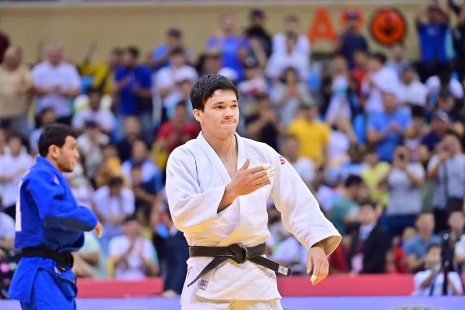 Команда Казахстана стала бронзовым призером чемпионата Азии по дзюдо